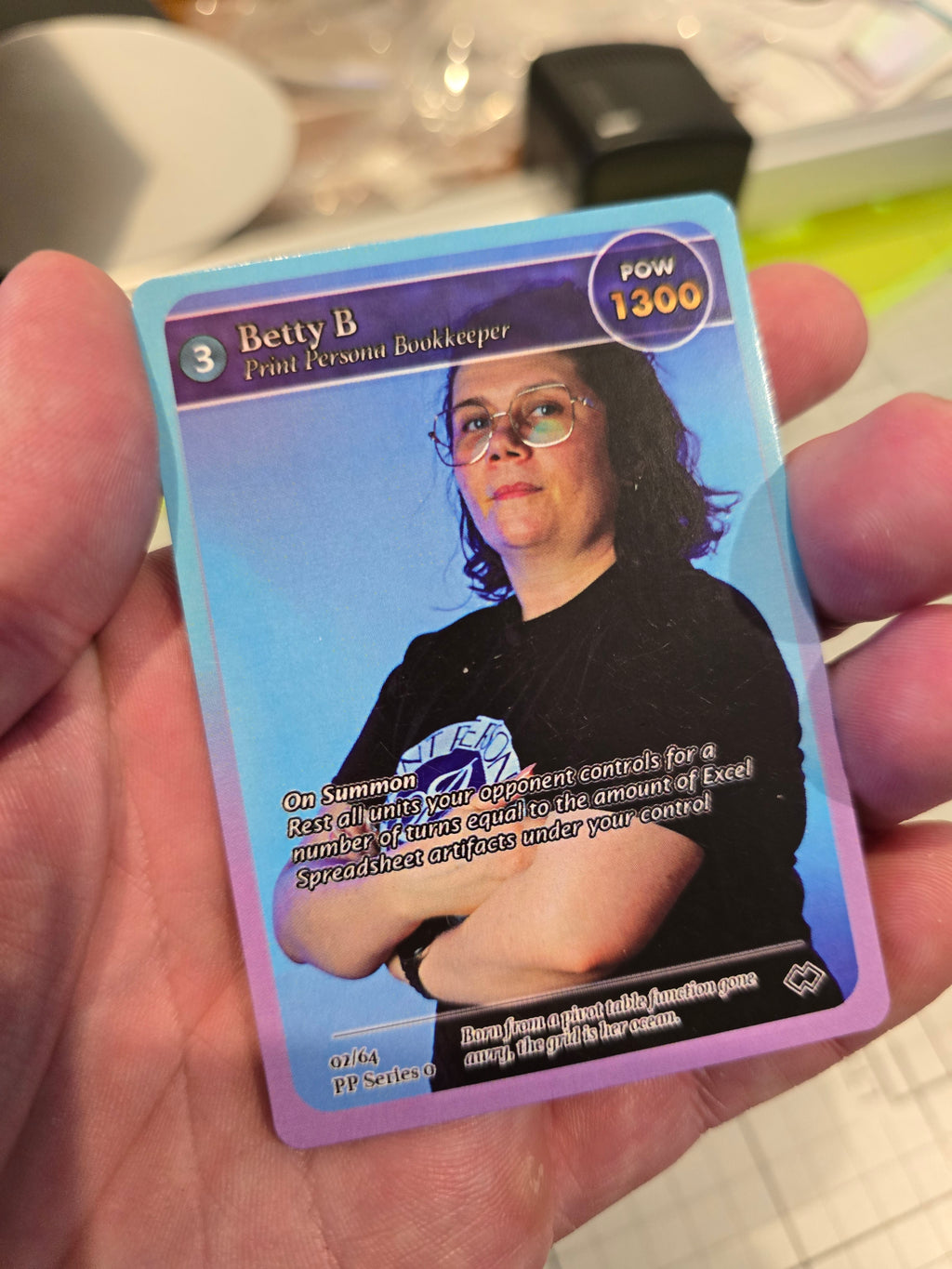 Custom Trading Card